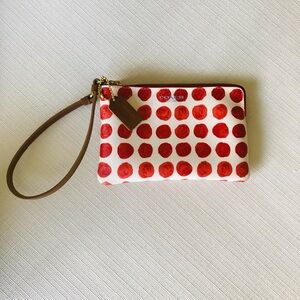 Coach Polka Dot Wristlet